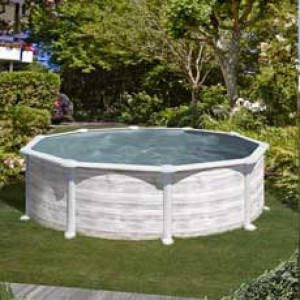 Piscine Italia Piscina fuori terra GRE rotonda 240x120 FINLANDIA KIT240N