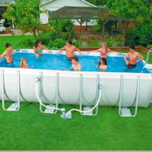 Piscine Italia Piscina fuori terra in tubolari INTEX ULTRAFRAME 400