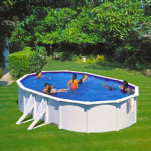 Piscine Italia Piscina fuori terra GRE acciaio ovale 500x300x1,20 BORA BORA PROV503