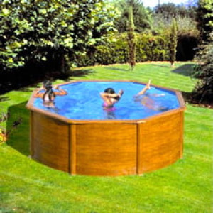 Piscine Italia Piscina fuori terra GRE in acciaio Rotonda 240x1,20 PACIFIC KIT240W