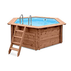 Piscine Italia Piscina in legno fuori terra JARDIN 354