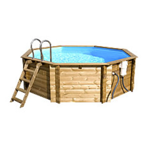 Piscine Italia Piscina in legno fuori terra TROPIC 414