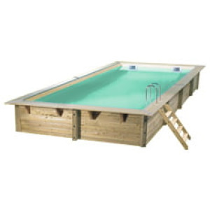 Piscine Italia Piscina in legno fuori terra MASTER POOL 650x350 - Liner sabbia