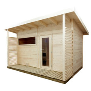 Piscine Italia Sauna finlandese da giardino Scala Large