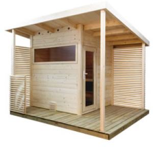 Piscine Italia Sauna finlandese da giardino Sauna Medium