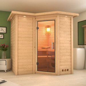 Piscine Italia Sauna finlandese Zara in massello 40 mm