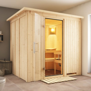 Piscine Italia Sauna finlandese Dina 68 mm - 196x170x198 cm