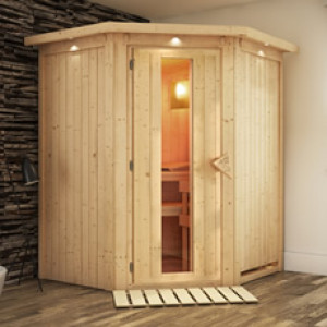 Piscine Italia Sauna finlandese Ombretta 68 mm - 151x151x198 cm
