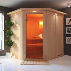 Piscine Italia Sauna finlandese Serena 68 mm - 196x170x198 cm