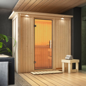 Piscine Italia Sauna finlandese coibentata 68 mm Variado - 196x118x198 cm