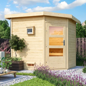 Piscine Italia Sauna finlandese da giardino Palmira 2