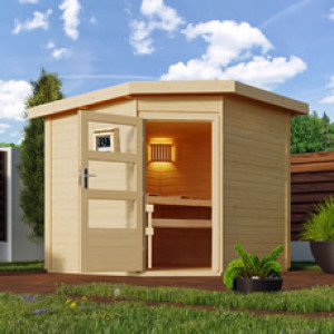 Piscine Italia Sauna finlandese da giardino Palmira 3