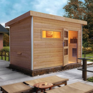 Piscine Italia Sauna finlandese da giardino Zen 2