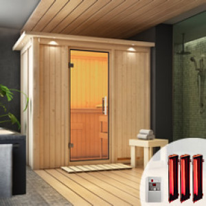 Piscine Italia Sauna multifunzione Variado con riscaldatori infrarossi