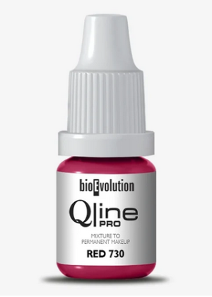 Bioevolution Qline PRO Red 730 - 5 ml - Bioevolution Qline PRO Red 730 - 5 ml (pudrowy, chłodny kolor fuksji)