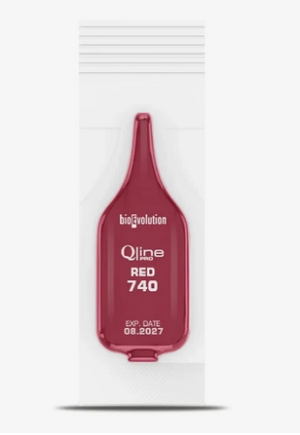 Bioevolution Qline PRO Red 740 - 0,7 ml MONODOSE - Bioevolution Qline PRO Red 740 - 0,7 ml MONODOSE (ciemniejszy brudny róż z pastelowym brązem)