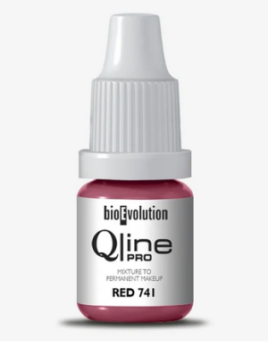 Bioevolution Qline PRO Red 741 - 5 ml - Bioevolution Qline PRO Red 741 - 5 ml (ciemniejszy nasycony brązowy odcień terrakota)