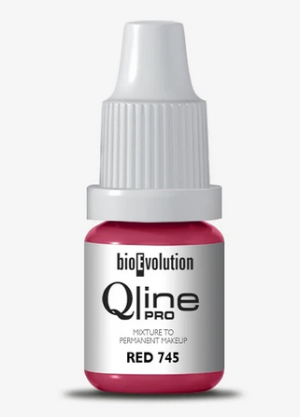 Bioevolution Qline PRO Red 745 - 5 ml - Bioevolution Qline PRO Red 745 - 5 ml (chłodny kolor w brązowym odcieniu)