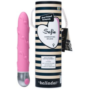 Belladot Sofia Vibrating Dildo Pink