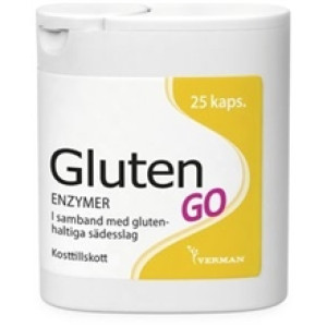 Gluten GO 25 kapsler