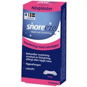 Snoreeze Näsplåster Large 10 stk