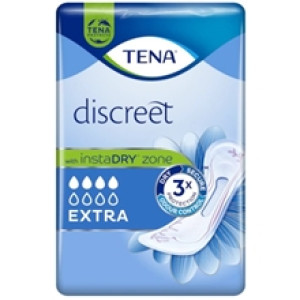 Tena Discreet Instadry Extra 10 stk/pakke