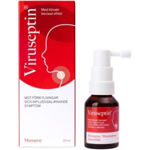 Viruseptin munspray mot förkylning 20 ml