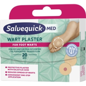 Salvequick MED Vårtplåster 20 stk/pakke