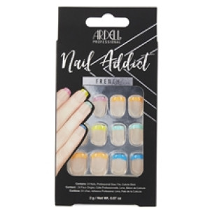 Ardell Nail Addict French 1 set Rainbow
