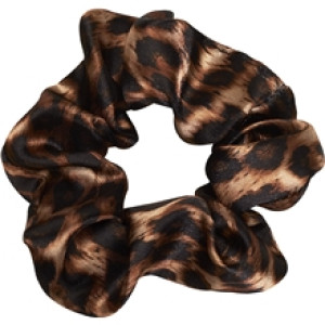 Scrunchie Leopard Brown