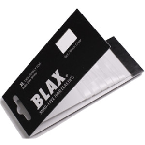 Blax XL - Snag Free Hair Elastics 6 stk/pakke Clear