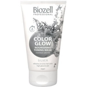 Biozell Professional Biozell Color Glow Nourishing Toning Mask 150 ml Silver
