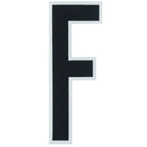 Design Letters Style MyCover Personal Stickers A-Z F