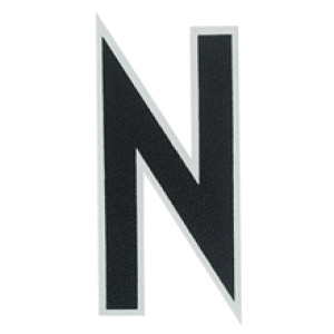 Design Letters Style MyCover Personal Stickers A-Z N