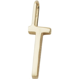 Design Letters Archetype Charm 10 mm Gold A-Z T