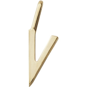 Design Letters Archetype Charm 10 mm Gold A-Z V