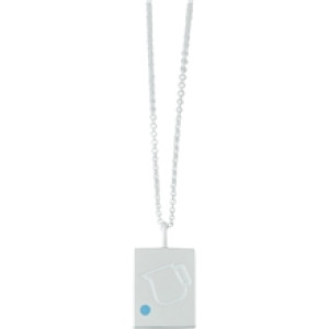 Zodiac by Design Letters - Aquarius Silver