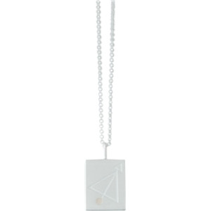 Design Letters Zodiac by  - Sagittarius Silver