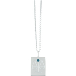 Design Letters Zodiac by  - Libra Silver