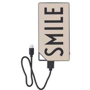 Design Letters Powerbank Nude