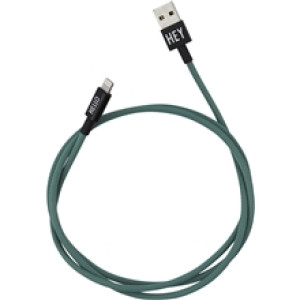 Design Letters Lightning Cable 1 Meter Dark Green