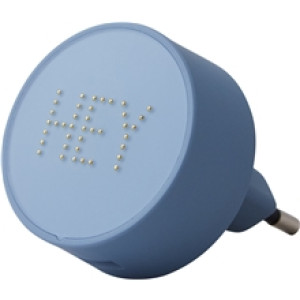 Design Letters Pearl Charger Blue