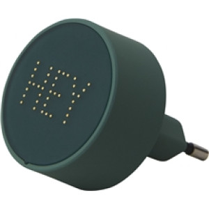 Design Letters Pearl Charger Dark Green