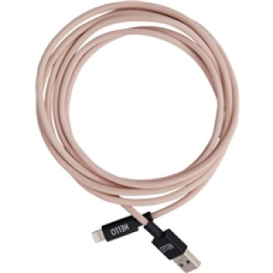 Design Letters 3m Extra Long Cable iPhone Nude