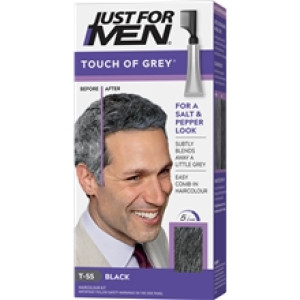 Touch Of Grey - Hair Color 30 ml Black