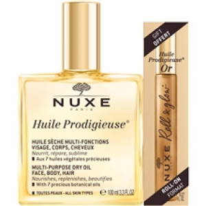 Nuxe Huile Prodigieuse Dry Oil & Roll On 1 set