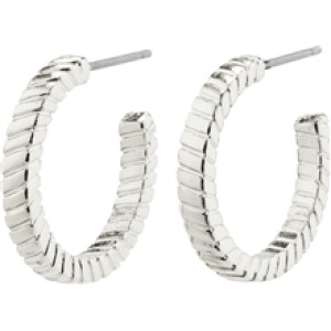 13221-6003 ECSTATIC Square Snake Chain Earrings 1 set