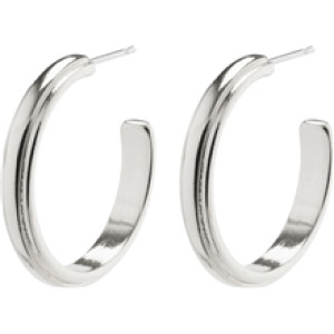 14221-6003 THANKFUL Medium Hoop Earrings 1 set