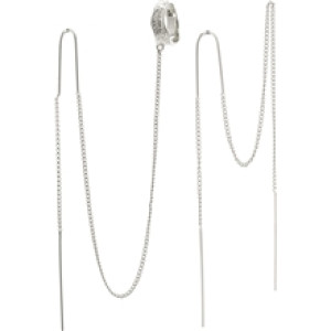 26221-6053 AIDA Asymmetric Long Chain Earrings 1 set
