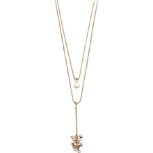 65221-4001 JOLENE Crystal & Pearl Necklace